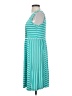 Spense Stripes Teal Casual Dress Size M (petite) - photo 5