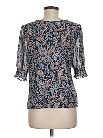 Lucky Brand 3/4 Sleeve Blouse (view 2)