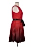 Haani Polka Dots Red Casual Dress Size XL Petite - photo 4
