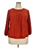 Zac & Rachel Red 3/4 Sleeve Blouse Size 2X - photo 1
