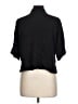 Moa Moa Black 3/4 Sleeve Button-Down Shirt Size L - photo 2