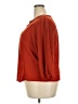 Zac & Rachel Red 3/4 Sleeve Blouse Size 2X - photo 5