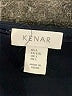 Kenar 100% Polyester Black Sleeveless Top Size L - photo 7