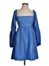 Reformation Blue Casual Dress Size 4 - photo 1