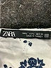 Zara Ivory Short Sleeve Blouse Size L - photo 7