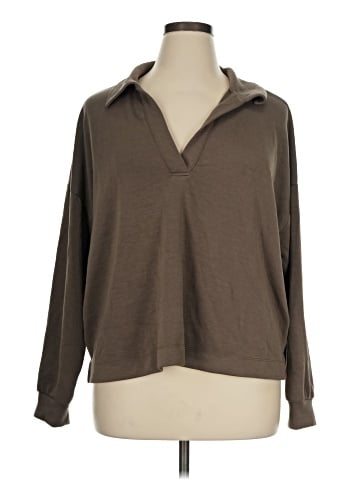 Ann Taylor LOFT Outlet Long Sleeve Blouse (view 1)