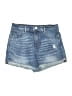 Express Blue Denim Shorts Size 10 - photo 1