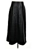 Max Studio 100% Polyurethane Black Faux Leather Skirt Size S - photo 2