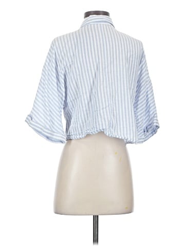 Cupcakes & Cashmere 3/4 Sleeve Button-Down Shirt (view 2)