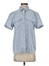 Eddie Bauer 100% Polyester Blue Short Sleeve Blouse Size S - photo 1