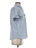 Eddie Bauer 100% Polyester Blue Short Sleeve Blouse Size S - photo 4