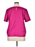 Ann Taylor 100% Polyester Pink Short Sleeve Top Size XL - photo 2