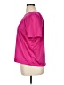 Ann Taylor 100% Polyester Pink Short Sleeve Top Size XL - photo 5