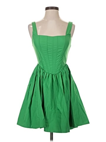 Olivaceous Cocktail Dress (view 1)