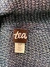 Tea 100% Cotton Blue Cardigan Size 4 - photo 3