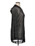 Unbranded 100% Polyester Metallic Black Gray Pullover Sweater Size XL - photo 4
