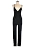 Mind Code Solid Black Jumpsuit Size L - photo 1