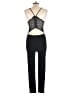 Mind Code Solid Black Jumpsuit Size L - photo 2