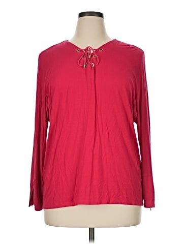 Calvin Klein Long Sleeve Blouse (view 1)