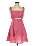 Originality Checkered-gingham Pink Casual Dress Size L - photo 1