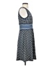 Max Studio Argyle Blue Cocktail Dress Size S - photo 4