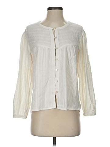 Faherty 3/4 Sleeve Blouse (view 1)