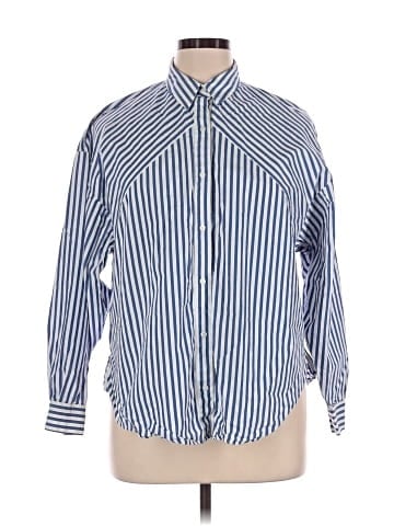 Express Long Sleeve Button-Down Shirt (view 1)