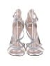 Pelle Moda Silver Sandals Size 8 1/2 - photo 2