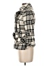 JouJou Plaid Ivory Coat Size S - photo 5