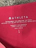Athleta Color Block Burgundy Active Pants Size L - photo 7