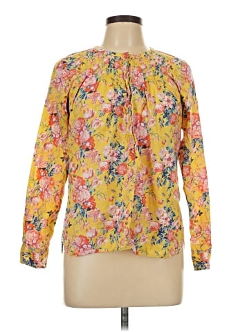 Liberty Art Fabrics for J.Crew Long Sleeve Blouse (view 1)