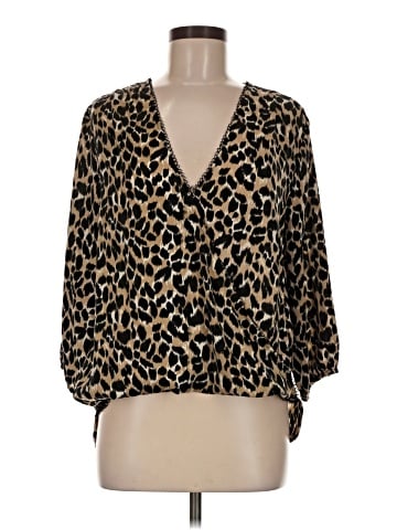 Ava & Aiden 3/4 Sleeve Blouse (view 1)