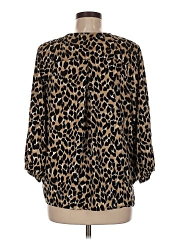Ava & Aiden 3/4 Sleeve Blouse (view 2)
