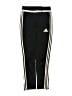 Adidas 100% Polyester Black Track Pants Size 13 - photo 1
