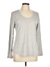 Ann Taylor Gray 3/4 Sleeve T-Shirt Size L - photo 1