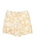 Jachs Girlfriend Floral Yellow Shorts Size S - photo 1