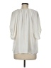 H&M 100% Polyester Ivory 3/4 Sleeve Blouse Size M - photo 2