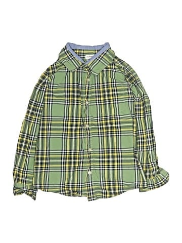Carter's Long Sleeve Button-Down Shirt (view 1)