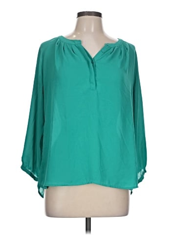 Banana Republic Factory Store 3/4 Sleeve Blouse (view 1)