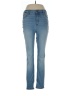 Simply Vera Vera Wang Solid Blue Jeans Size 10 - photo 1