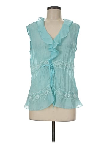 Jaipur Sleeveless Blouse (view 1)