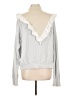 Wildfox 100% Cotton Gray Sweatshirt Size Lg (3 or L) - photo 2