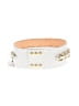 Balmain 100% Leather White Leather Belt Size EU 36 - photo 1