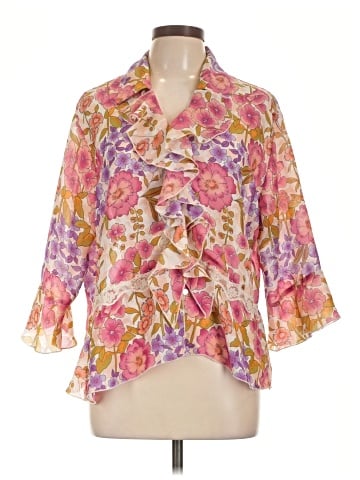 Milano 3/4 Sleeve Blouse (view 1)