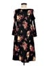 Mudd Floral Black Casual Dress Size M - photo 2