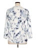 Bobbie Brooks Blue 3/4 Sleeve T-Shirt Size 1X - photo 2
