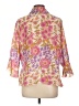 Milano Pink 3/4 Sleeve Blouse Size L - photo 2