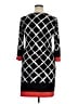 En Focus Studio Argyle Black Casual Dress Size 14 - photo 2