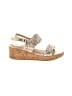 Steve Madden Gold Wedges Size 4 - photo 1