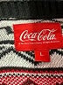 Coca-Cola Print Black Pullover Sweater Size L - photo 6